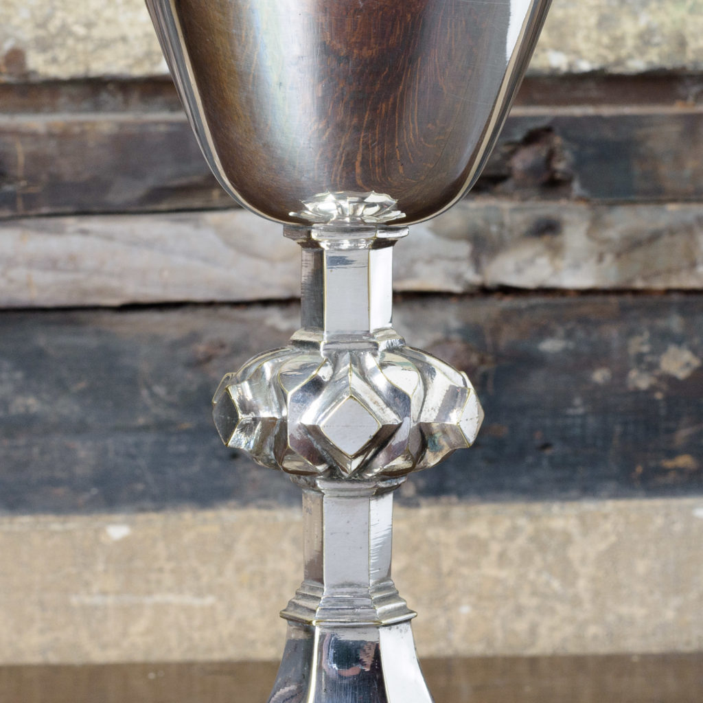 Silver plate communion cup,-109577
