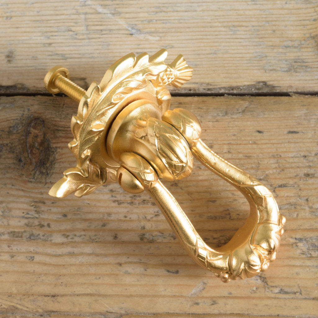 Gilt drawer pulls,-0