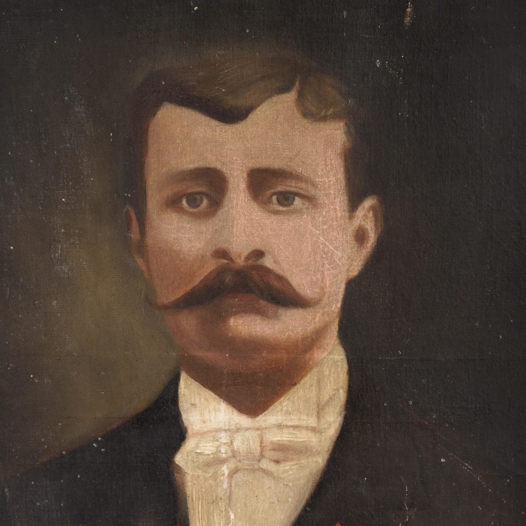 Portrait of a moustachioed gentleman-109634