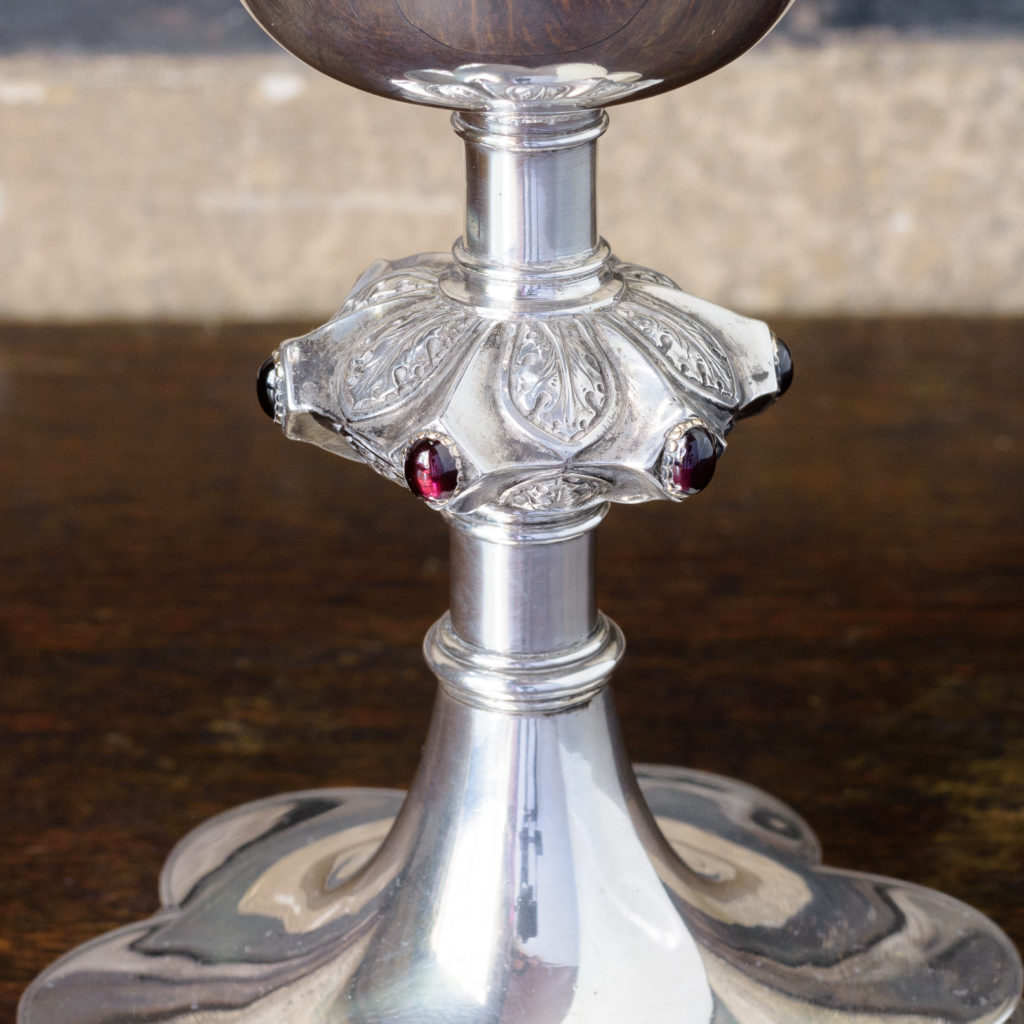 Silver communion chalice,-109997