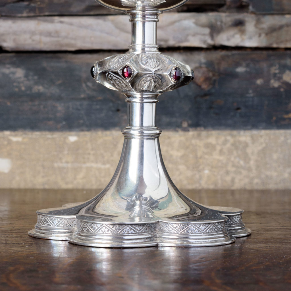 Silver communion chalice,-109996