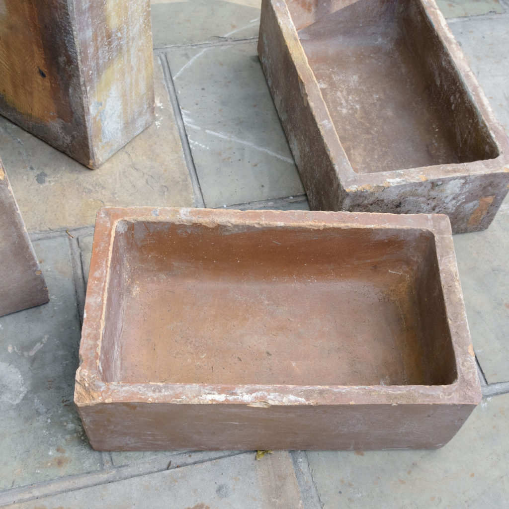 Salt glazed farm building water troughs,-109969