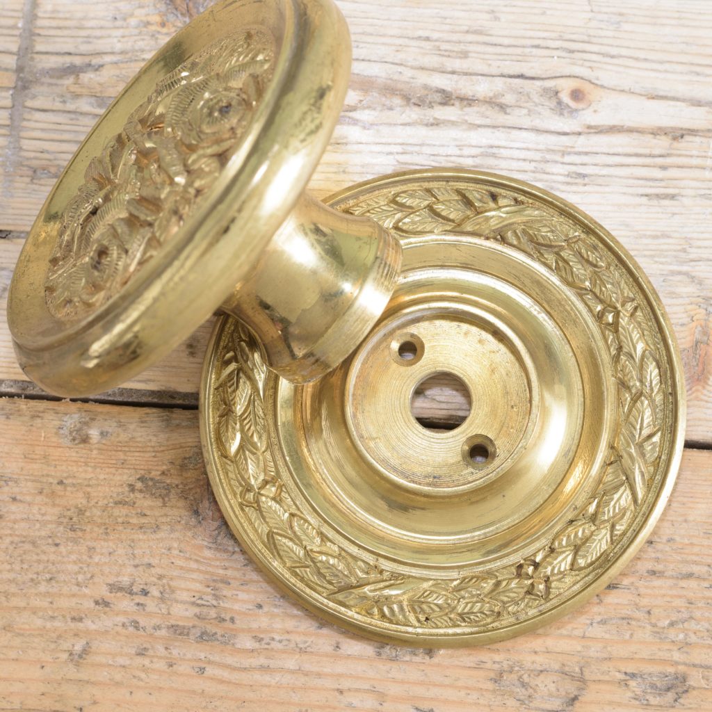 Brass door bosses,-110564