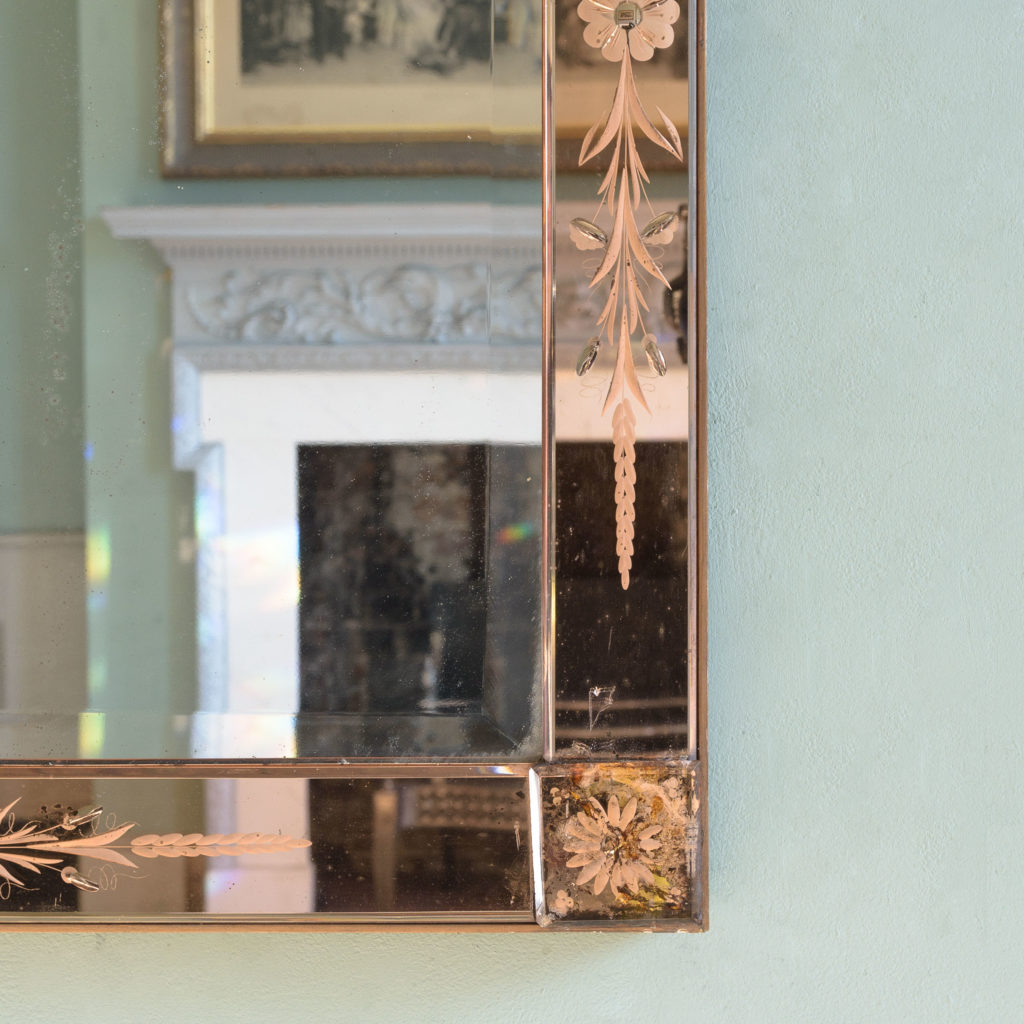 Italian 1930s two-tone mirror,-110077