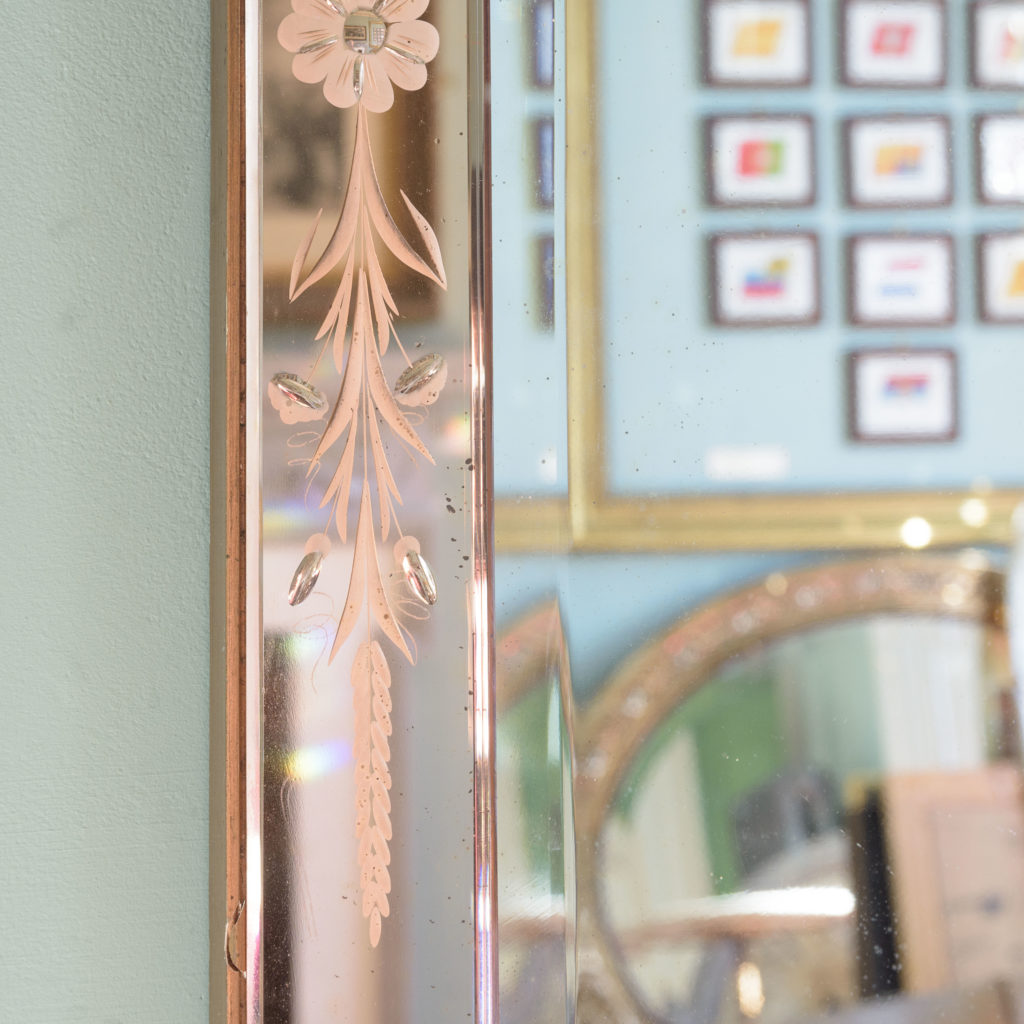 Italian 1930s two-tone mirror,-110079