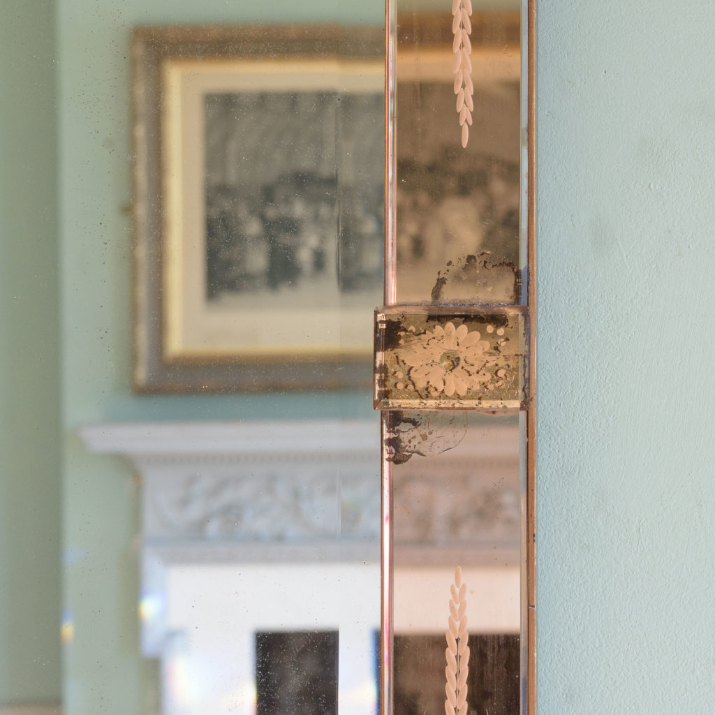 Italian 1930s two-tone mirror,-110074