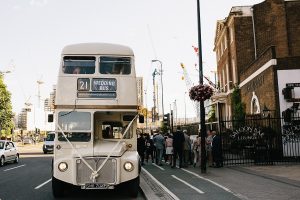 wedding bus