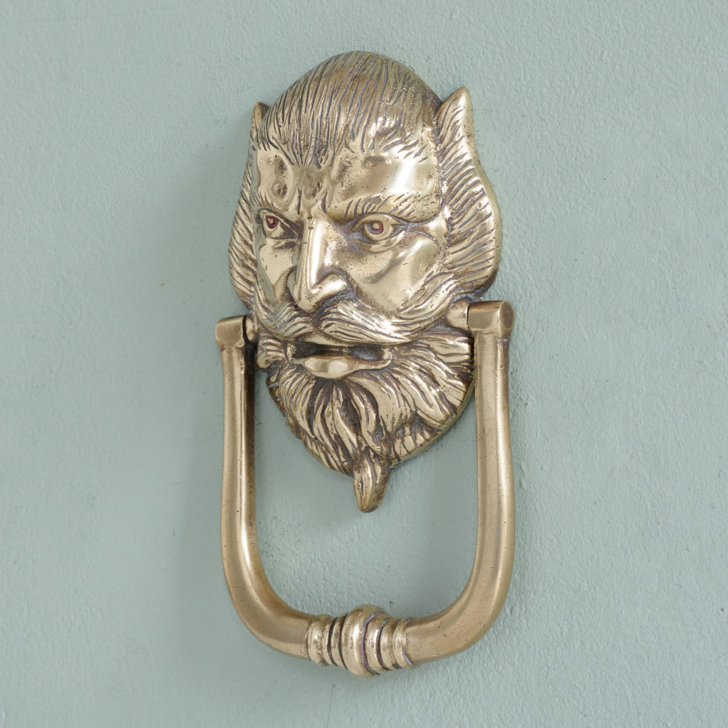 Brass door knocker,-110760