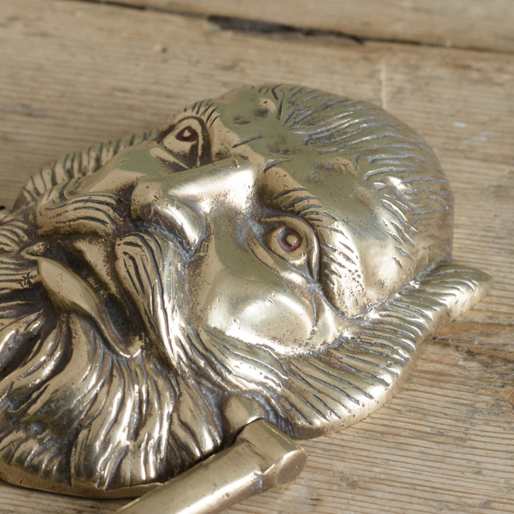 Brass door knocker,-110759