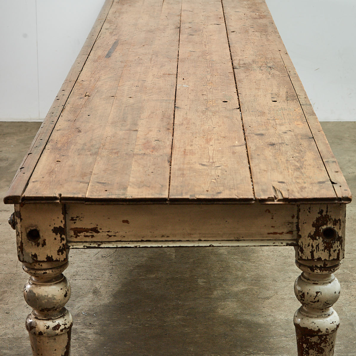 Victorian shop farmhouse table
