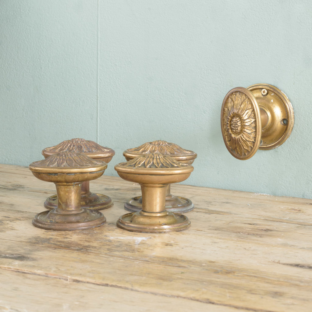 Brass door knobs,-0