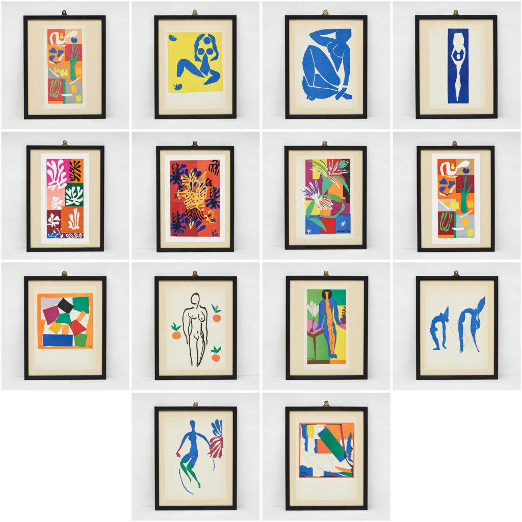 Matisse 'cut-out' Lithograph No. 13, -112870