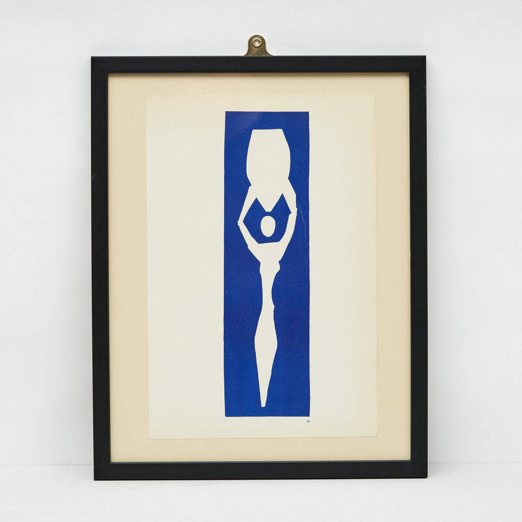 Matisse 'cut-out' Lithograph No. 12, -0
