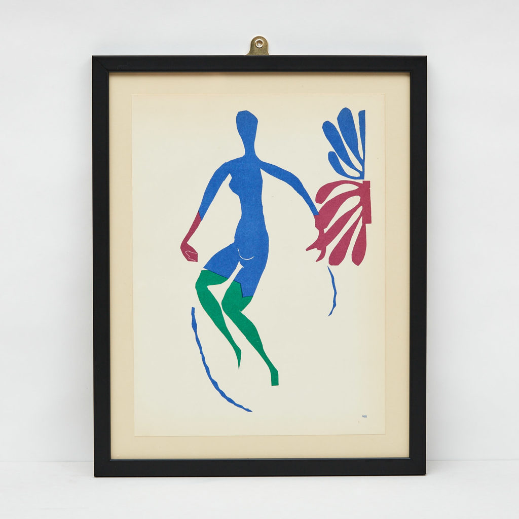 Matisse 'cut-out' Lithograph No. 8, -0
