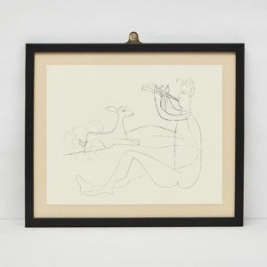 Picasso 'Mes dessins d'Antibes' Lithograph,-0