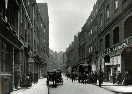 Crutched Friars Looking West, 1912 A.D.