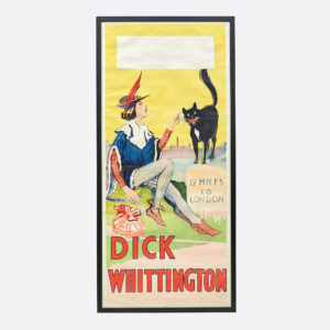 Dick Whittington pantomime poster,-0