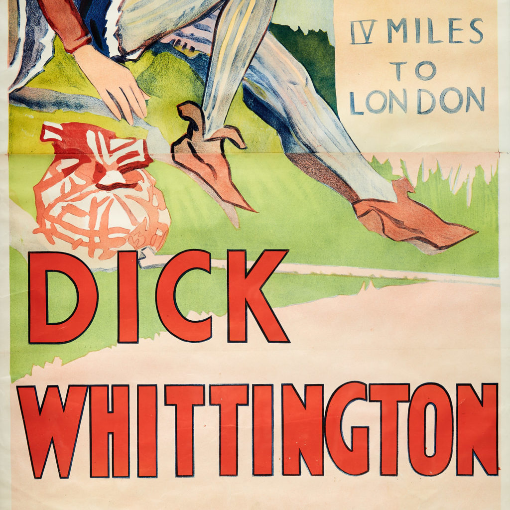 Dick Whittington pantomime poster,-113179