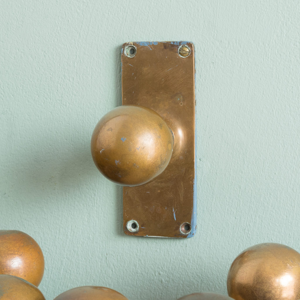 1920s brass door knobs,-113196