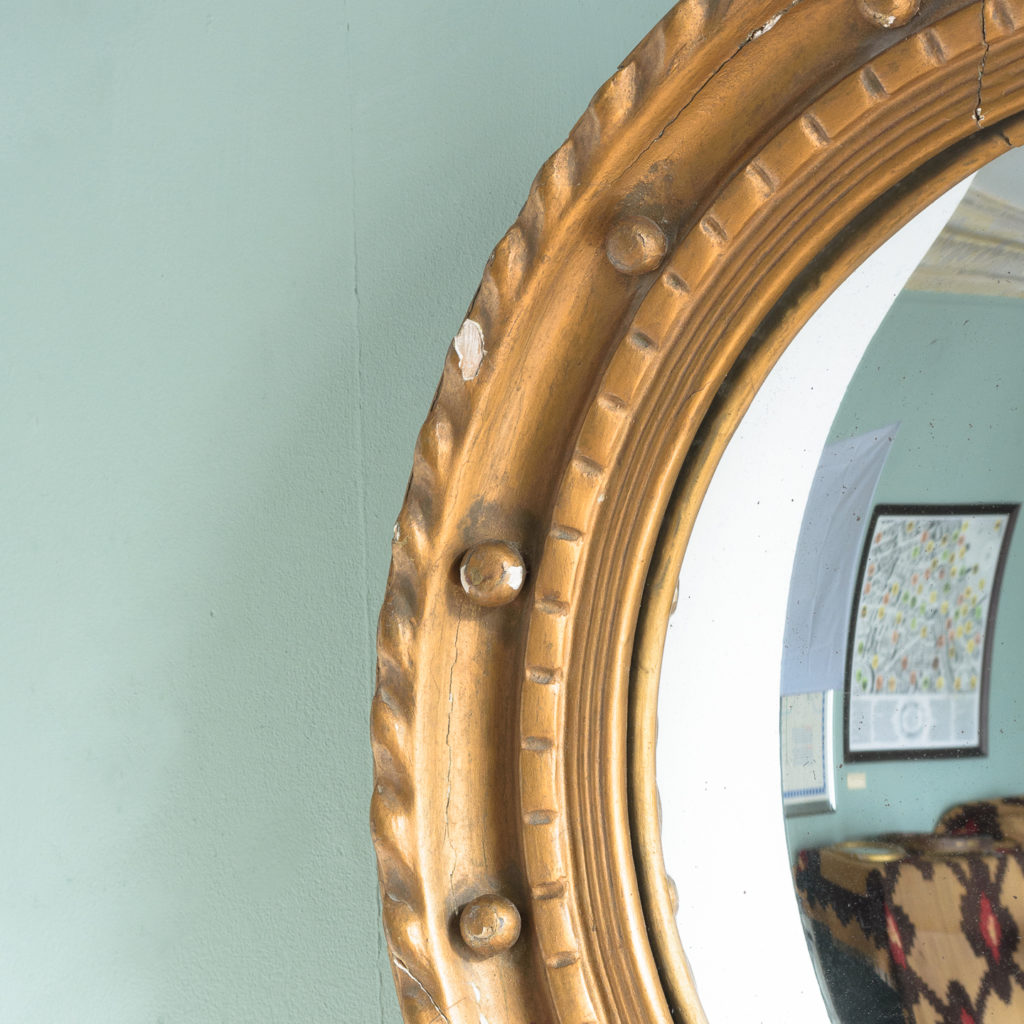 Regency style convex mirror,-113712