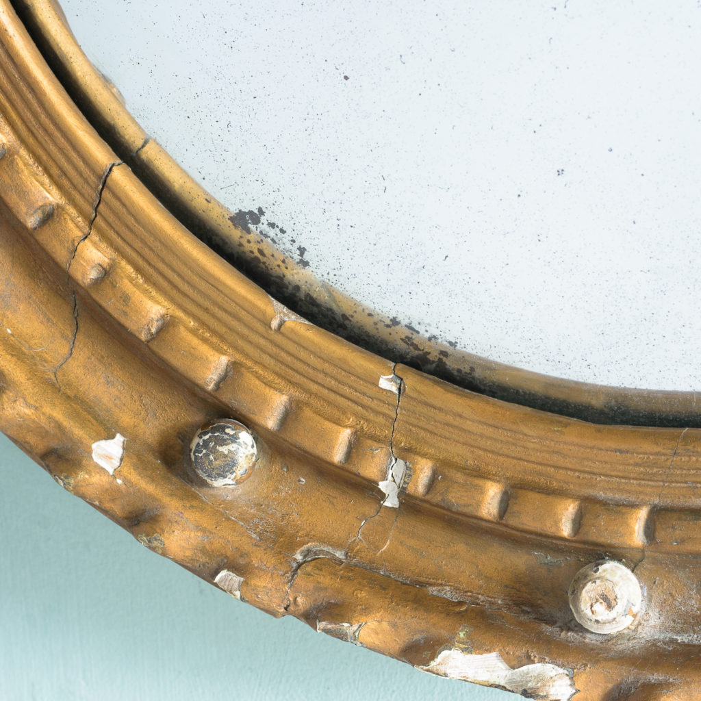 Regency style convex mirror,-113711