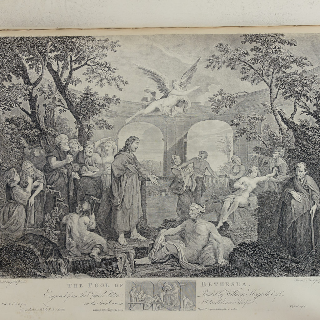 Works of Hogarth, complete folio 1822-114049