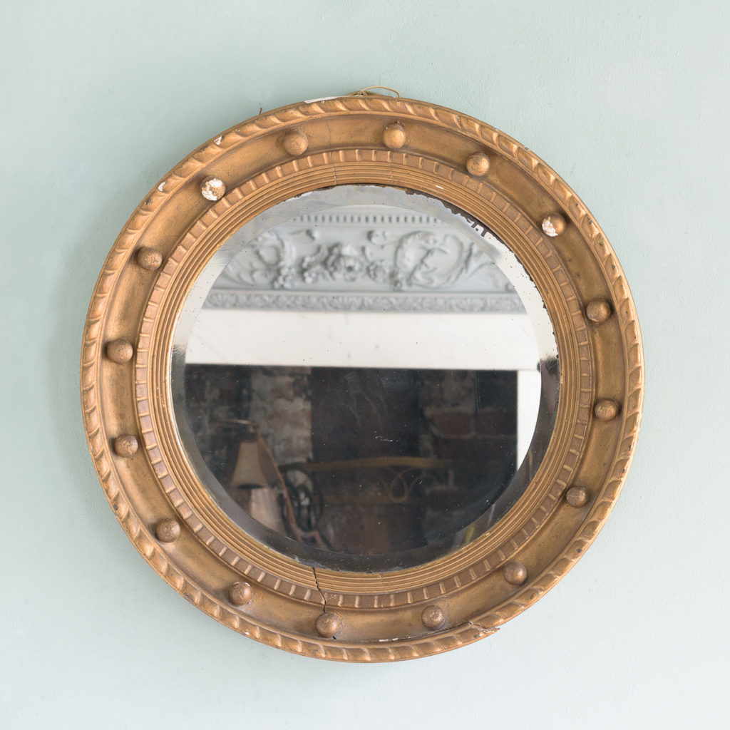 Regency style wall mirror,-0