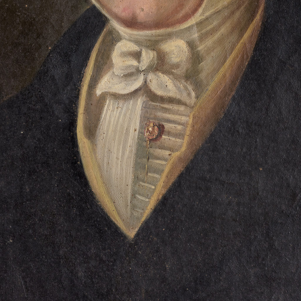 English School, portrait of a gentleman,-114464