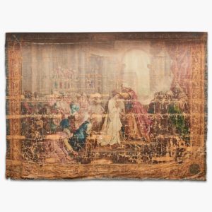 Tapestry Cartoon Depicting 'The Coronation Of Esther'-0
