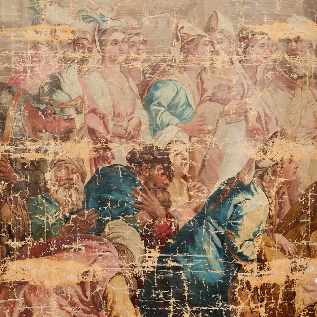 Tapestry Cartoon Depicting 'The Coronation Of Esther'-115886