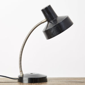 Polish gooseneck table lamp,-0