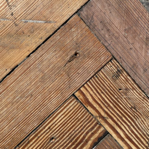 pitch pine parquet flooring