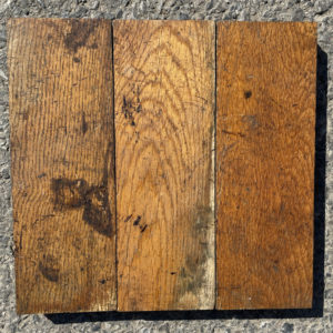 reclaimed oak parquet flooring
