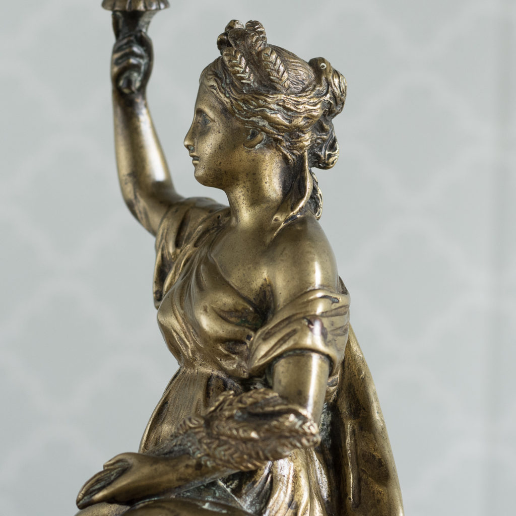 Gilt-bronze model of Ceres,-115903