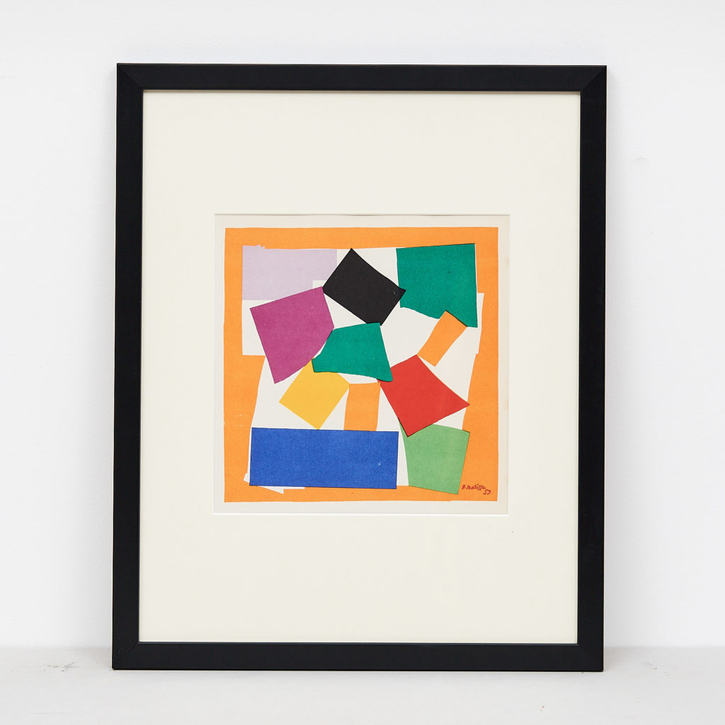 Matisse 'cut-out' Lithograph, -0
