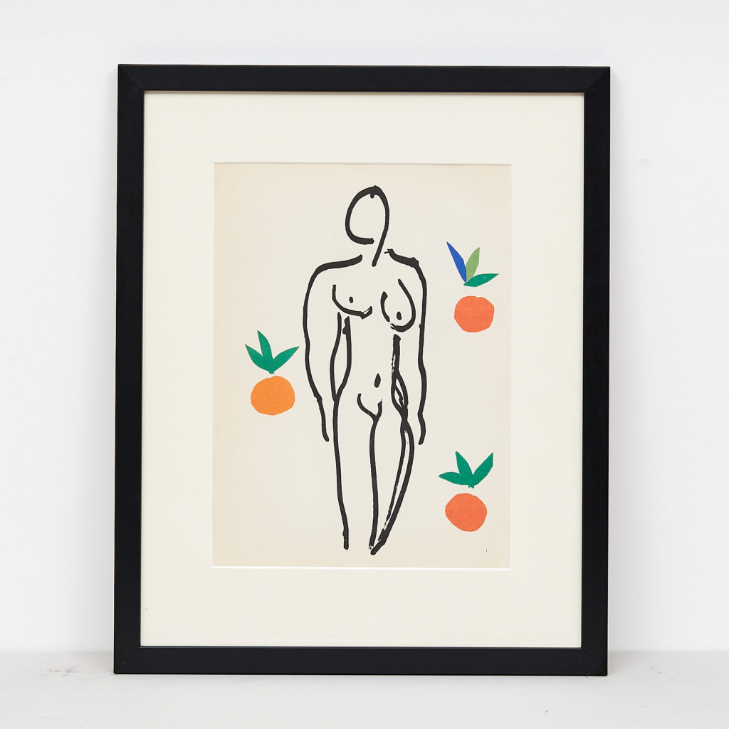 Matisse 'cut-out' Lithograph, -0