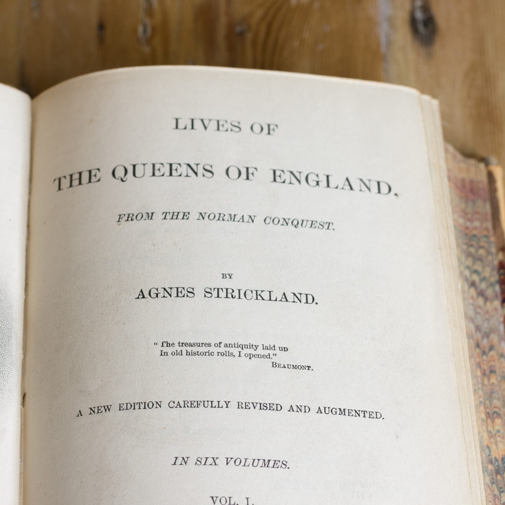 Lives of the Queens of England from the Norman conquest,-117581