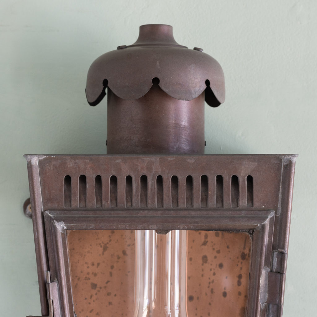 English copper stable lantern,-117547