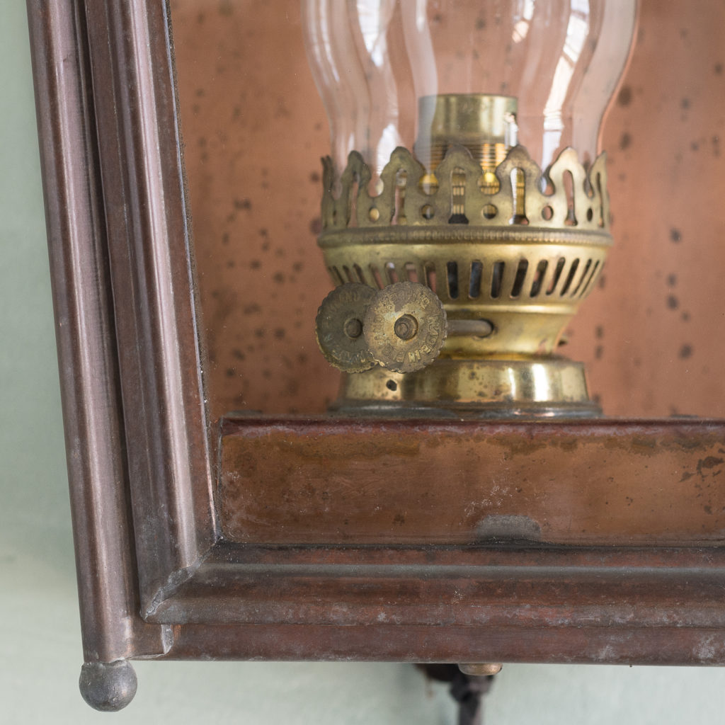 English copper stable lantern,-117543