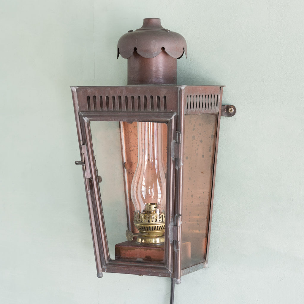 English copper stable lantern,-0