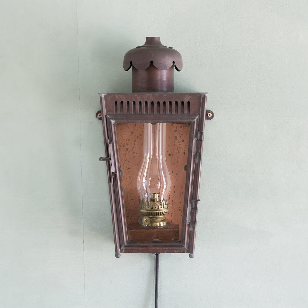 English copper stable lantern,-117542