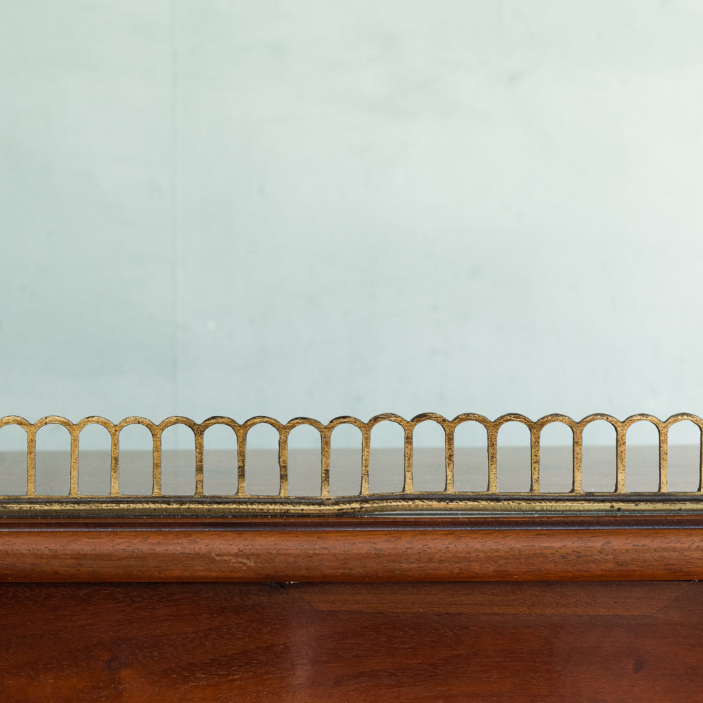Victorian mahogany cylinder desk,-117705