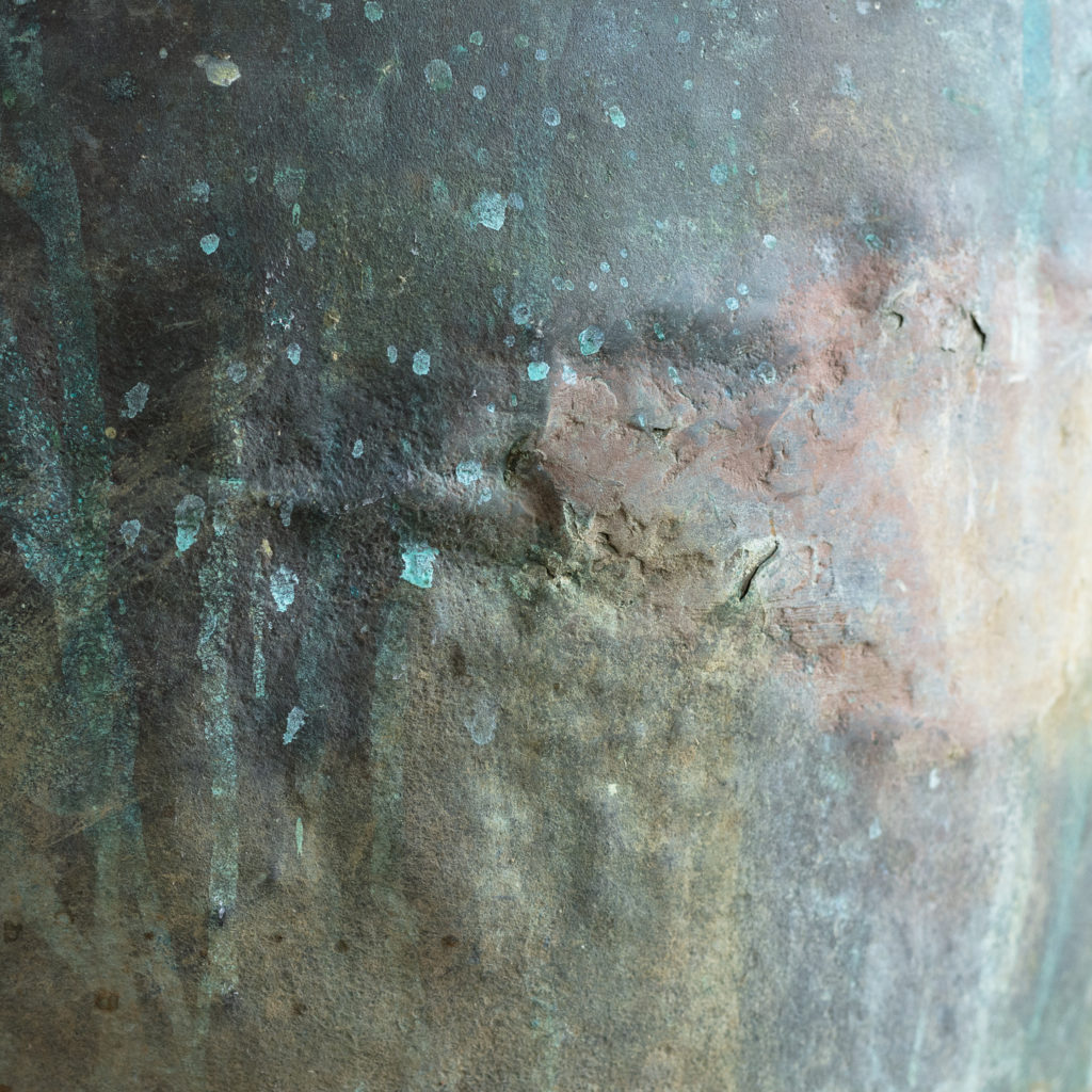 Nineteenth century copper vat,-118429