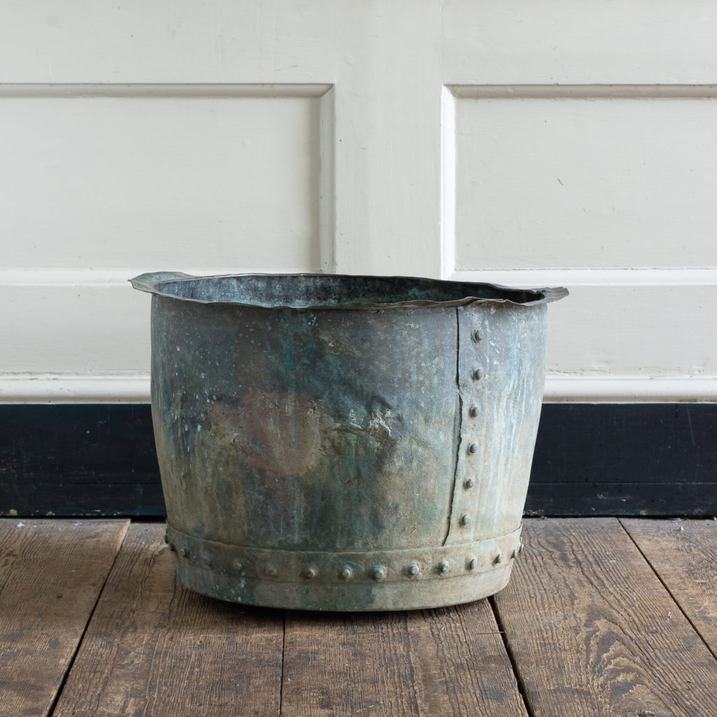 Nineteenth century copper vat,-0