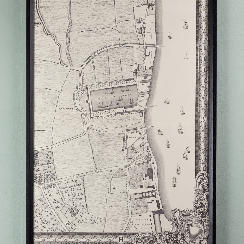 A plan of the cities of London and Westminster, and borough of Southwark,-118721