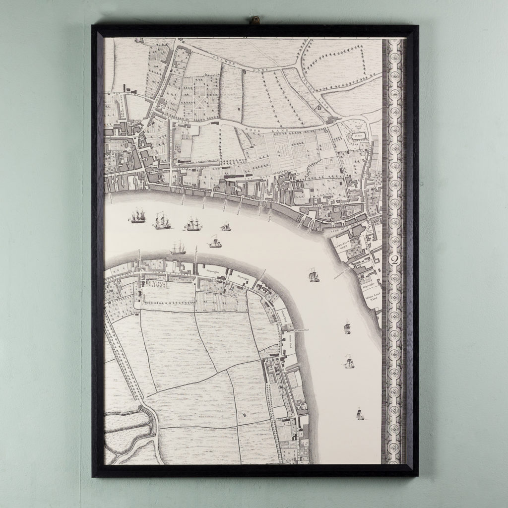 A plan of the cities of London and Westminster, and borough of Southwark,-118719