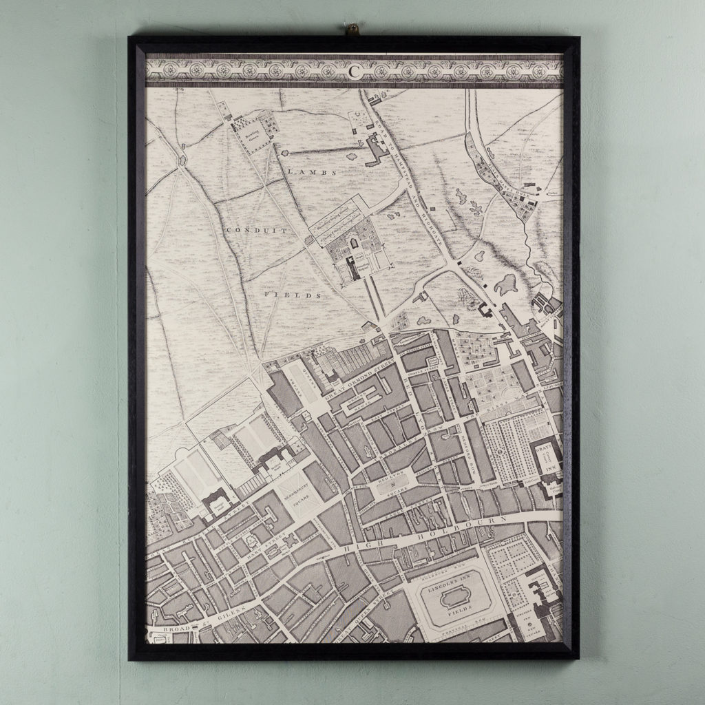 A plan of the cities of London and Westminster, and borough of Southwark,-118717