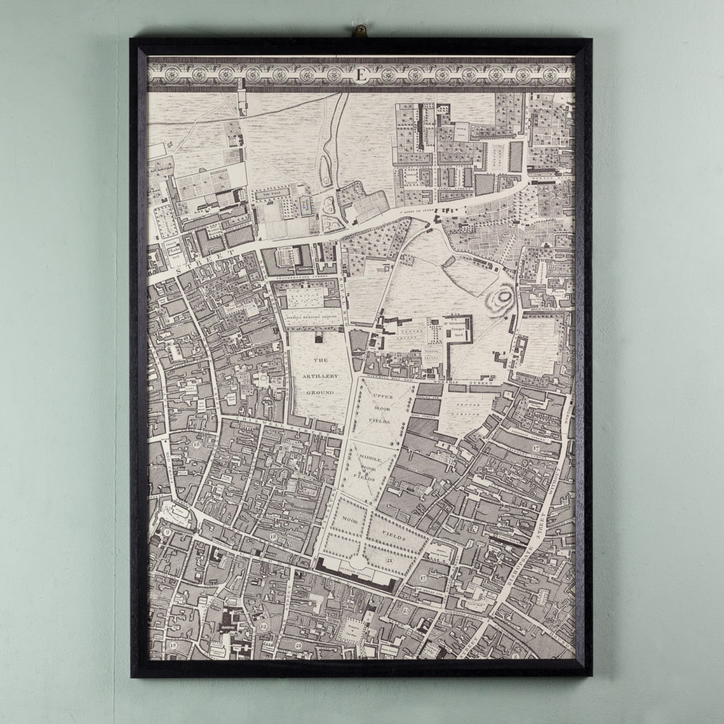 A plan of the cities of London and Westminster, and borough of Southwark,-118711