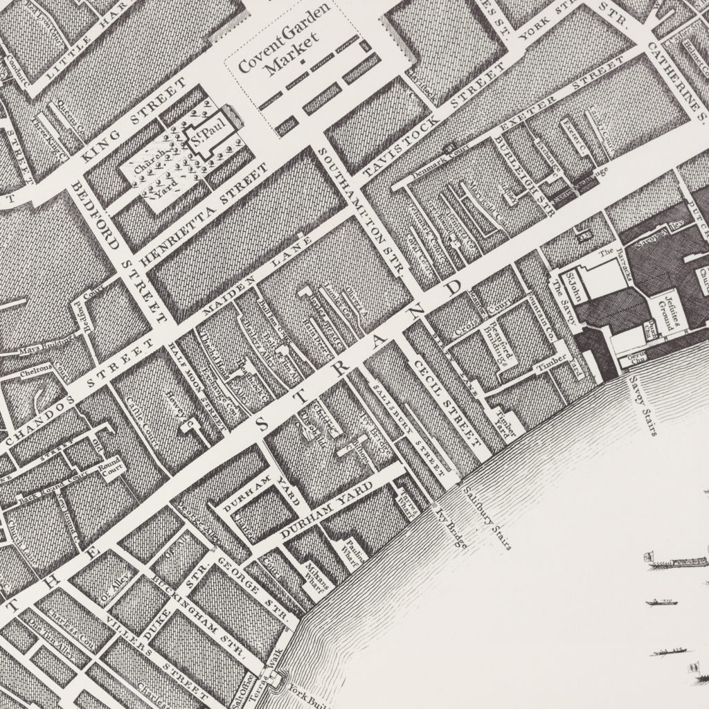 A plan of the cities of London and Westminster, and borough of Southwark,-118727