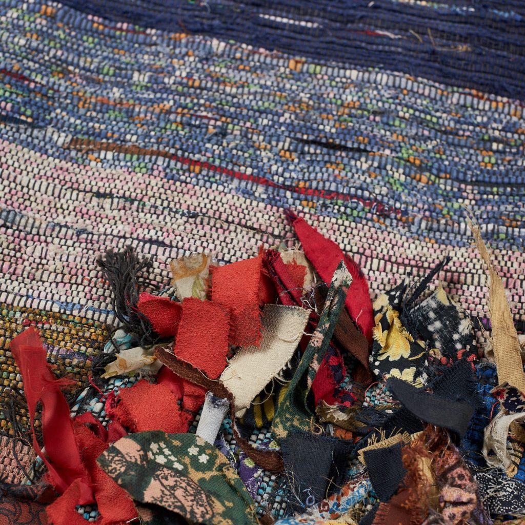 Swedish rag rug,-118473